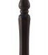 1 Light Octagonal Table Lamp E27 With 30cm Tiffany Shade, Grey, Crystal, Aged Antique Brass - 7