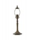 1 Light Octagonal Table Lamp E27 With 30cm Tiffany Shade, Grey, Crystal, Aged Antique Brass - 8