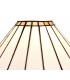 1 Light Octagonal Table Lamp E27 With 30cm Tiffany Shade, Grey, Crystal, Aged Antique Brass - 9