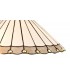3 Light Downlighter Ceiling Pendant E27 With 40cm Tiffany Shade, Grey, Crystal, Aged Antique Brass - 9
