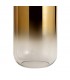 1 Light Ceiling Pendant E27 With 30cm Cylinder Glass, Brass Gold, Matt Black, Clear - 11