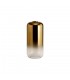 1 Light Ceiling Pendant E27 With 30cm Cylinder Glass, Brass Gold, Matt Black, Clear - 12