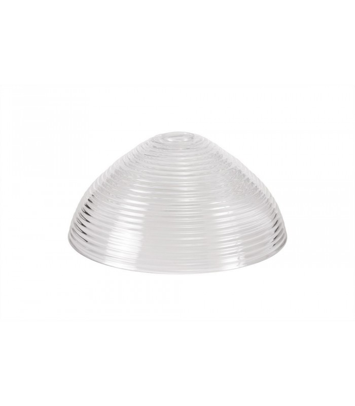 3 Light Telescopic Ceiling Pendant E27 With 33.5cm Prismatic Glass Shade, Antique Brass, Clear - 11