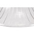 3 Light Telescopic Ceiling Pendant E27 With 30cm Bell Glass Shade, Polished Nickel, Clear - 5