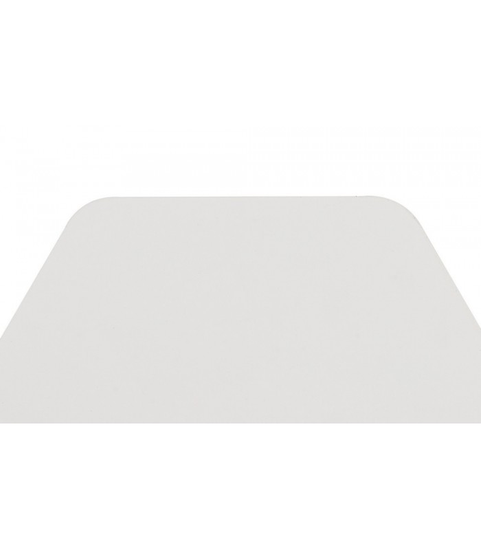 Magnetic Base Wall Lamp, 12W LED 3000K 498lm, 15, 19cm Horizontal Hexagonal Centre, Sand White, Round Acrylic Frosted Diffuser -
