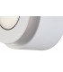 Magnetic Base Wall Lamp, 12W LED 3000K 498lm, 15cm Round 19cm Horizontal Hexagonal Centre, Sand White, Acrylic Frosted Diffuser 