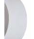 Magnetic Base Wall Lamp, 12W LED 3000K 498lm, 15cm Round 19cm Horizontal Hexagonal Centre, Sand White, Acrylic Frosted Diffuser 