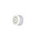 Magnetic Base Wall Lamp, 12W LED 3000K 498lm, 15cm Round 19cm Horizontal Hexagonal Centre, Sand White, Acrylic Frosted Diffuser 