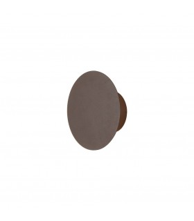 Magnetic Base Wall Lamp, 12W LED 3000K 498lm, 15cm Round, Coffee - 1
