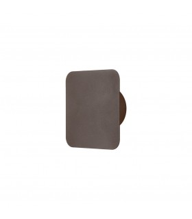 Magnetic Base Wall Lamp, 12W LED 3000K 498lm, 15cm Square, Coffee - 1