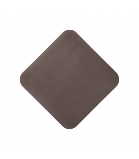 Magnetic Base Wall Lamp, 12W LED 3000K 498lm, 20cm Diamond, Coffee - 1