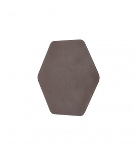 Magnetic Base Wall Lamp, 12W LED 3000K 498lm, 20cm Horizontal Hexagonal, Coffee - 1