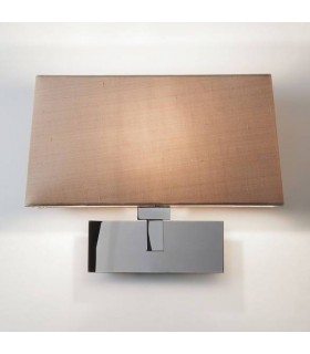 1 Light Indoor Wall Light Polished Nickel  - Shade Not Included, E27 - 2