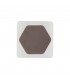 Magnetic Base Wall Lamp, 12W LED 3000K 498lm, 15cm Horizontal Hexagonal 19cm Square Centre, Coffee, Acrylic Frosted Diffuser - 3