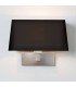 1 Light Indoor Wall Light Matt Nickel - Shade Not Included, E27 - 3