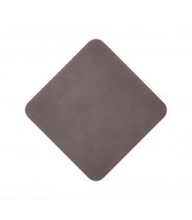 Magnetic Base Wall Lamp, 12W LED 3000K 498lm, 20, 19cm Diamond Centre, Coffee, Acrylic Frosted Diffuser - 1