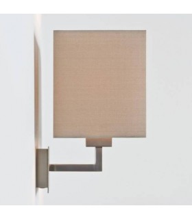 1 Light Indoor Wall Light Matt Nickel - Shade Not Included, E27 - 2