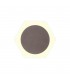 Magnetic Base Wall Lamp, 12W LED 3000K 498lm, 15cm Round 19cm Horizontal Hexagonal Centre, Coffee, Acrylic Frosted Diffuser - 1