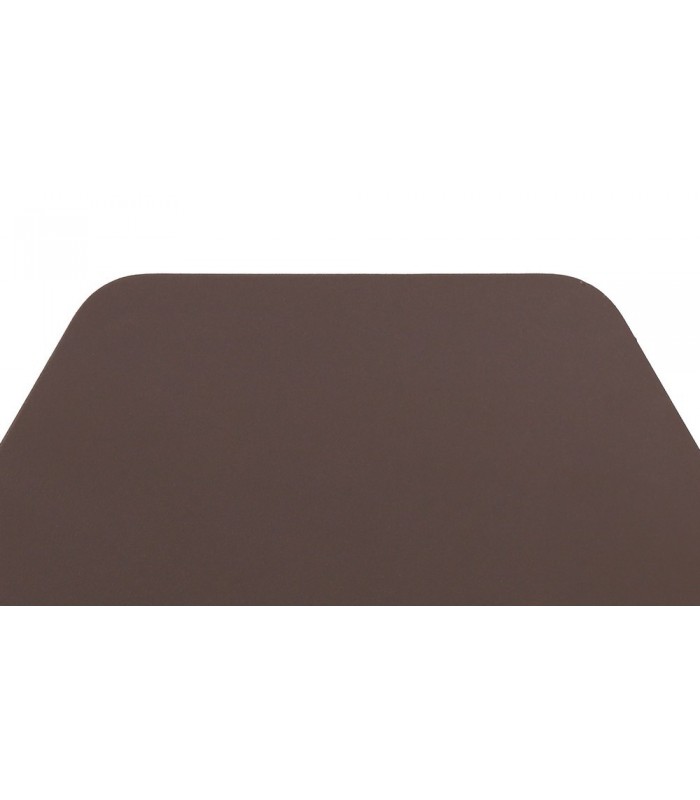 Magnetic Base Wall Lamp, 12W LED 3000K 498lm, 15, 19cm Vertical Hexagonal Bottom Offset, Coffee, Acrylic Frosted Diffuser - 13