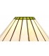 3 Light Telescopic Ceiling Pendant E27 With 30cm Tiffany Shade, Antique Brass, Green, Crystal - 9