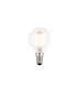 Accessory Clear Glass & Bright Nickel Bulb Dimmable IP20 - E14 - 1
