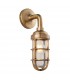 Wall Solid Mellow Brass & Clear Glass 1 Light Dimmable IP20 - E27 - 1