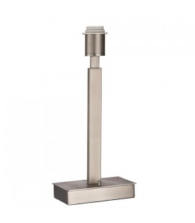 Table Lamp Matt Nickel Plate 1 Light IP20 - E27 - 1