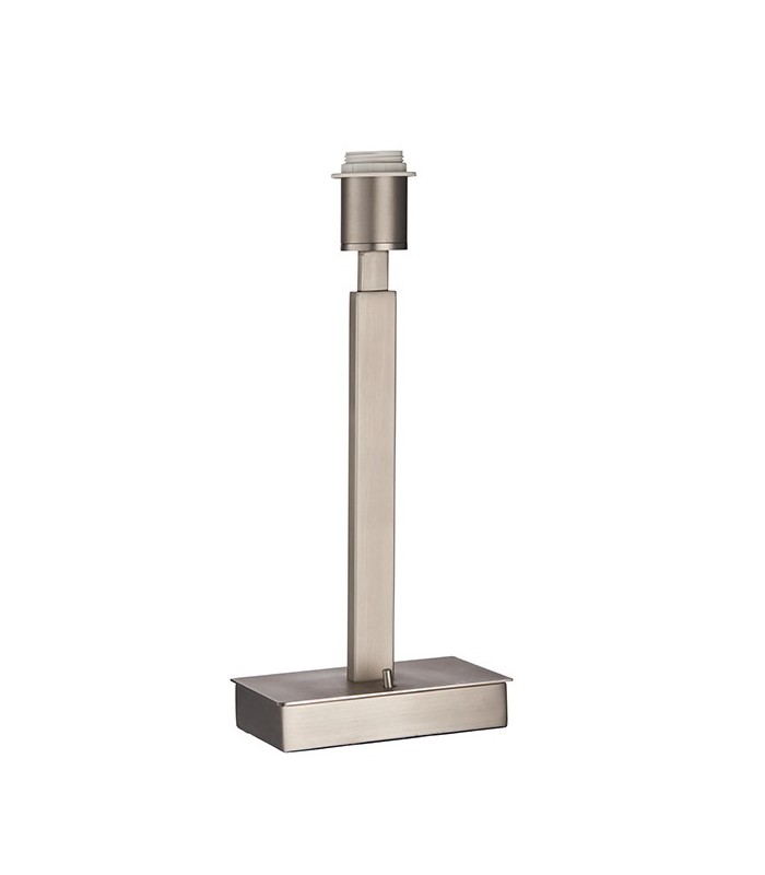 Table Lamp Matt Nickel Plate 1 Light IP20 - E27 - 1