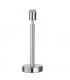 Table Lamp Chrome Effect Plate 1 Light IP20 - E27 (Shade Sold Separately) - 1