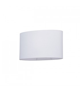 Shade Vintage White Fabric 1 Light IP20 - E27 - 1