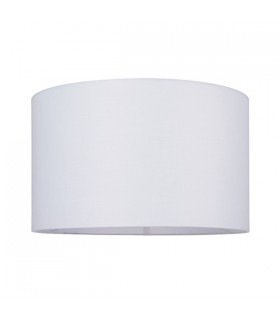 Shade Vintage White Fabric 1 Light IP20 - E27 - 1