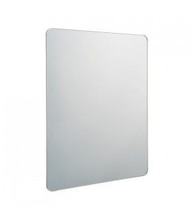 Bathroom Integrated LED Wall Mirrored Glass & Metallic Silver Effect Paint 1 Light IP44 - 1