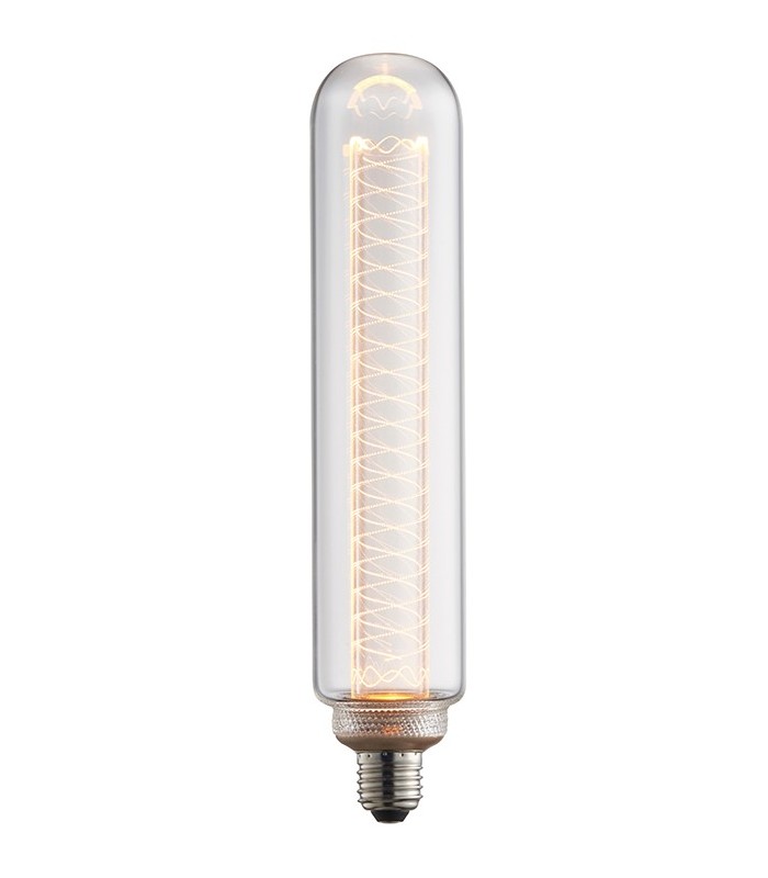 Accessory Clear Glass & Brass Effect Plate 1 Light IP20 - E27 - 1
