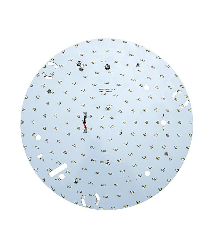 Outdoor Integrated LED Gear Tray 18W Gloss White Paint - 1