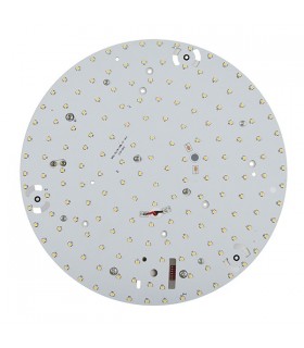 Outdoor Integrated LED Gear Tray 18W Gloss White Paint - 1