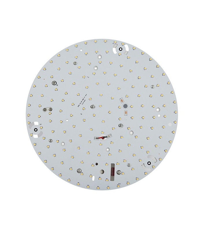 Outdoor Integrated LED Gear Tray 18W Gloss White Paint - 1