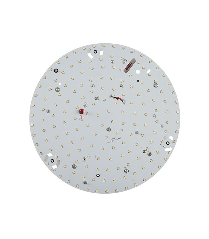Outdoor Integrated LED Emergency Gear Tray Em 18W Gloss White Paint - 1