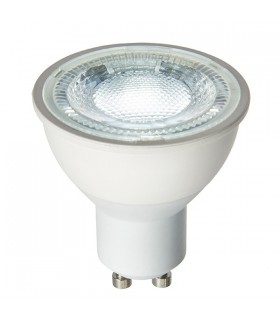 60deg. 7W Matt White Plastic & Clear Prismatic Pc - 1