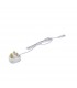 Display Power Lead & 3 Pin Plug White Pvc - 1