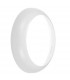 White Plain Bezel Gloss White Pc - 1