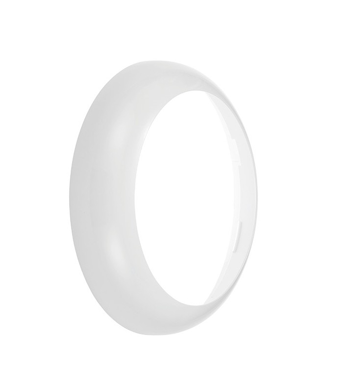 White Plain Bezel Gloss White Pc - 1
