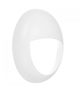 White Eyelid Bezel Matt White Textured Pc - 1