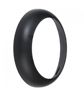 Black Plain Bezel Matt Black Textured Pc - 1