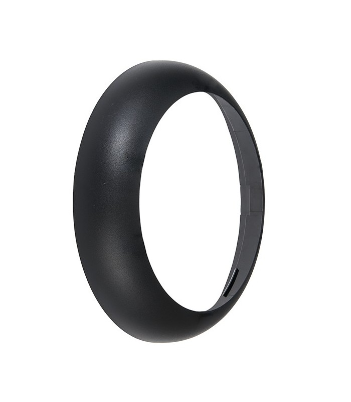 Black Plain Bezel Matt Black Textured Pc - 1