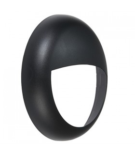 Black Eyelid Bezel Matt Black Textured Pc - 1