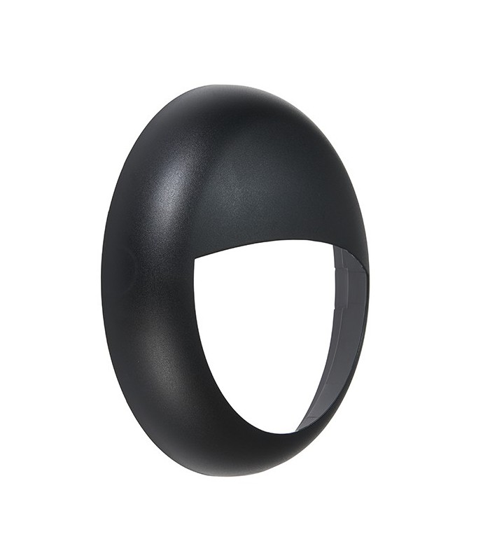Black Eyelid Bezel Matt Black Textured Pc - 1