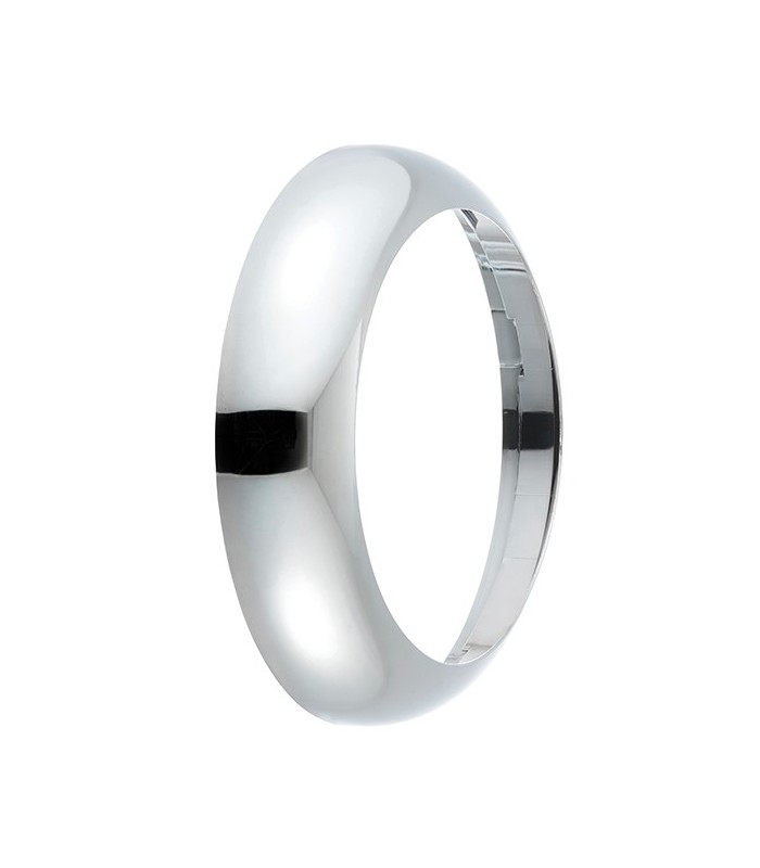 Chrome Plain Bezel Chrome Effect Pc - 1