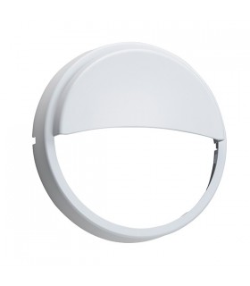 White Eyelid Matt White Textured Pc - 1
