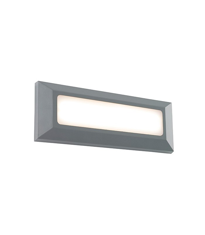 Outdoor Integrated LED Landscape Direct IP65 3W Grey Abs Plastic & Frosted Pc - 1