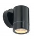 Outdoor Wall IP65 7W Satin Black Paint & Clear Glass 1 Light Dimmable IP65 - GU10 - 1